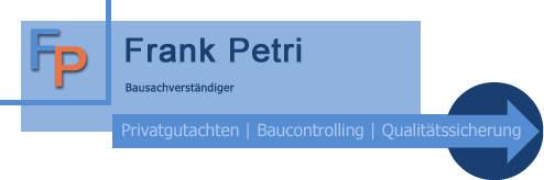 Bausachverstndiger, Versicherungsgutachten, Privatgutachten, Blower Door Test in NRW, Hessen und Rheinland Pfalz - Bausachverstndiger Frank Petri